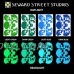 Seward Street Studios Reflective Decals Skull Set – Skulls Safety Sticker Kit – Skull Reflector Stickers - B0759W9QGT